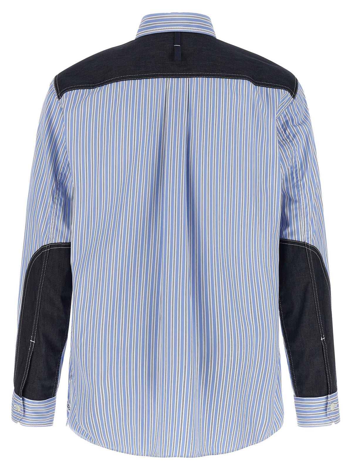 Denim insert shirt 2
