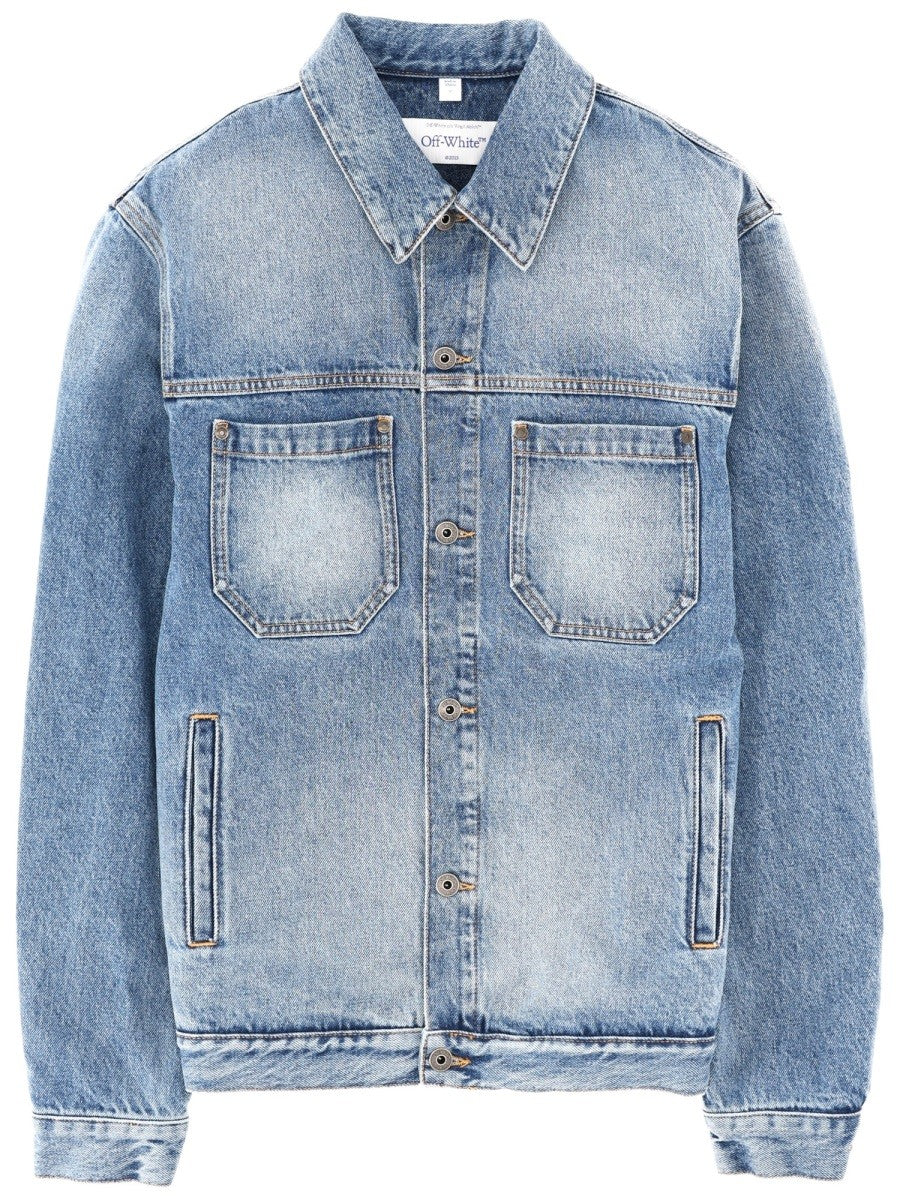 DENIM JACKET WITH PRINT