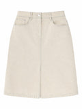 DENIM MIDI SKIRT