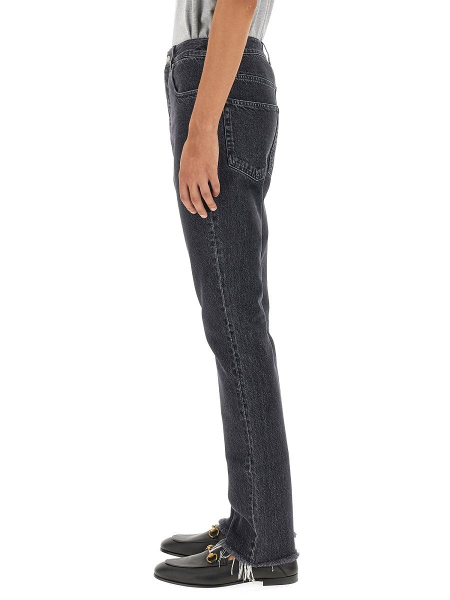 DENIM PANTS WITH LABEL 4