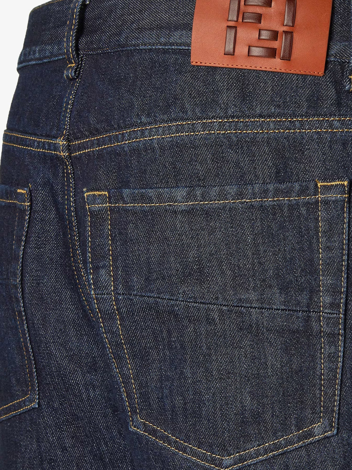 Denim Regular Blu Washed Jeans 3