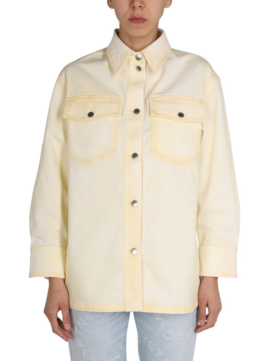 DENIM SHIRT JACKET