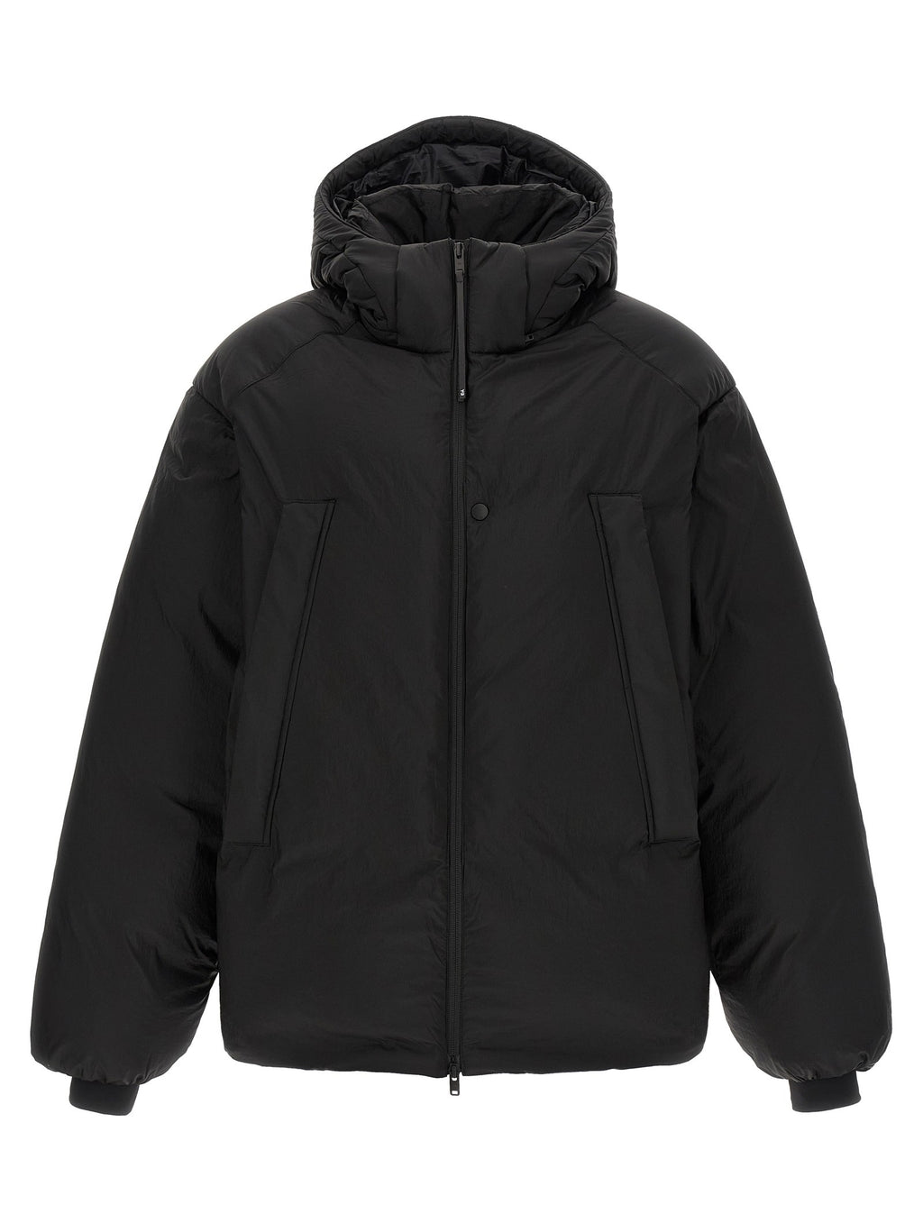Detachable hood down jacket