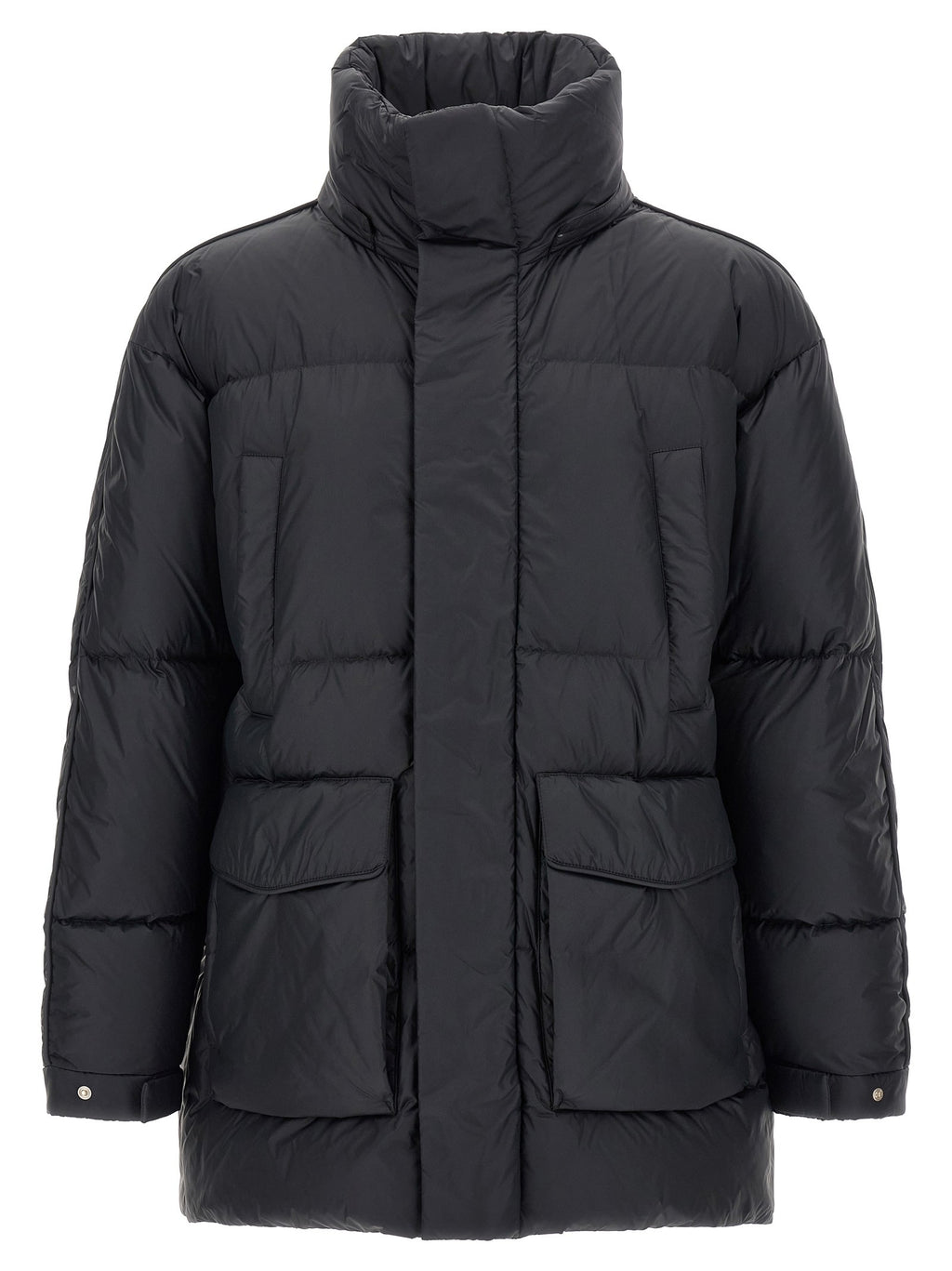 Detachable hood down jacket 2