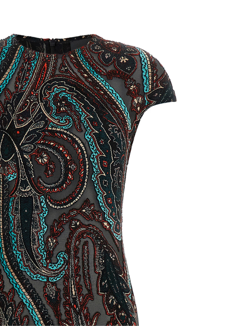 Devoré velvet dress 3