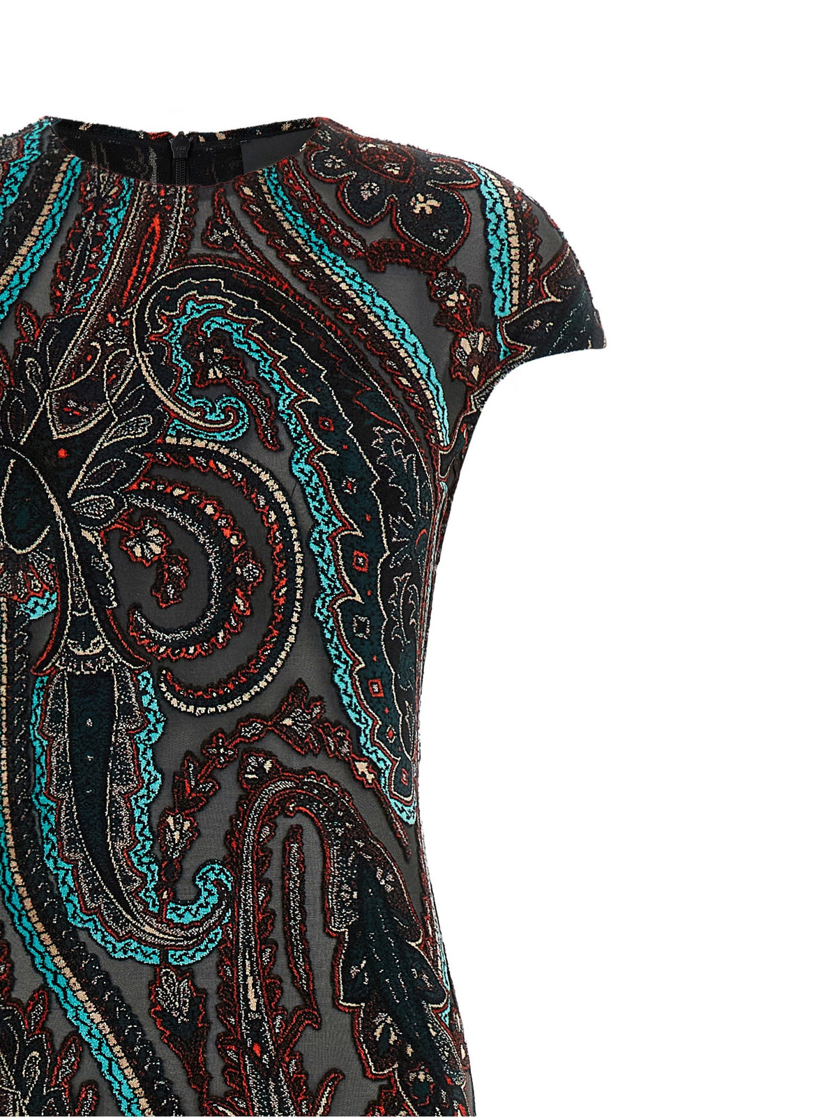 Devoré velvet dress 3