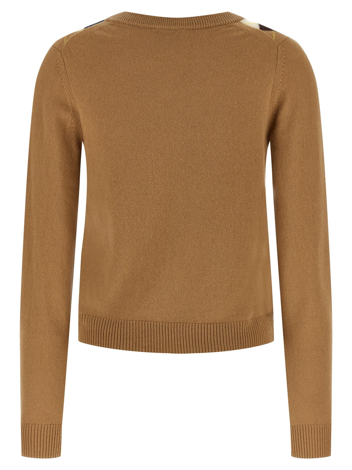 Diamond-shaped cardigan 2