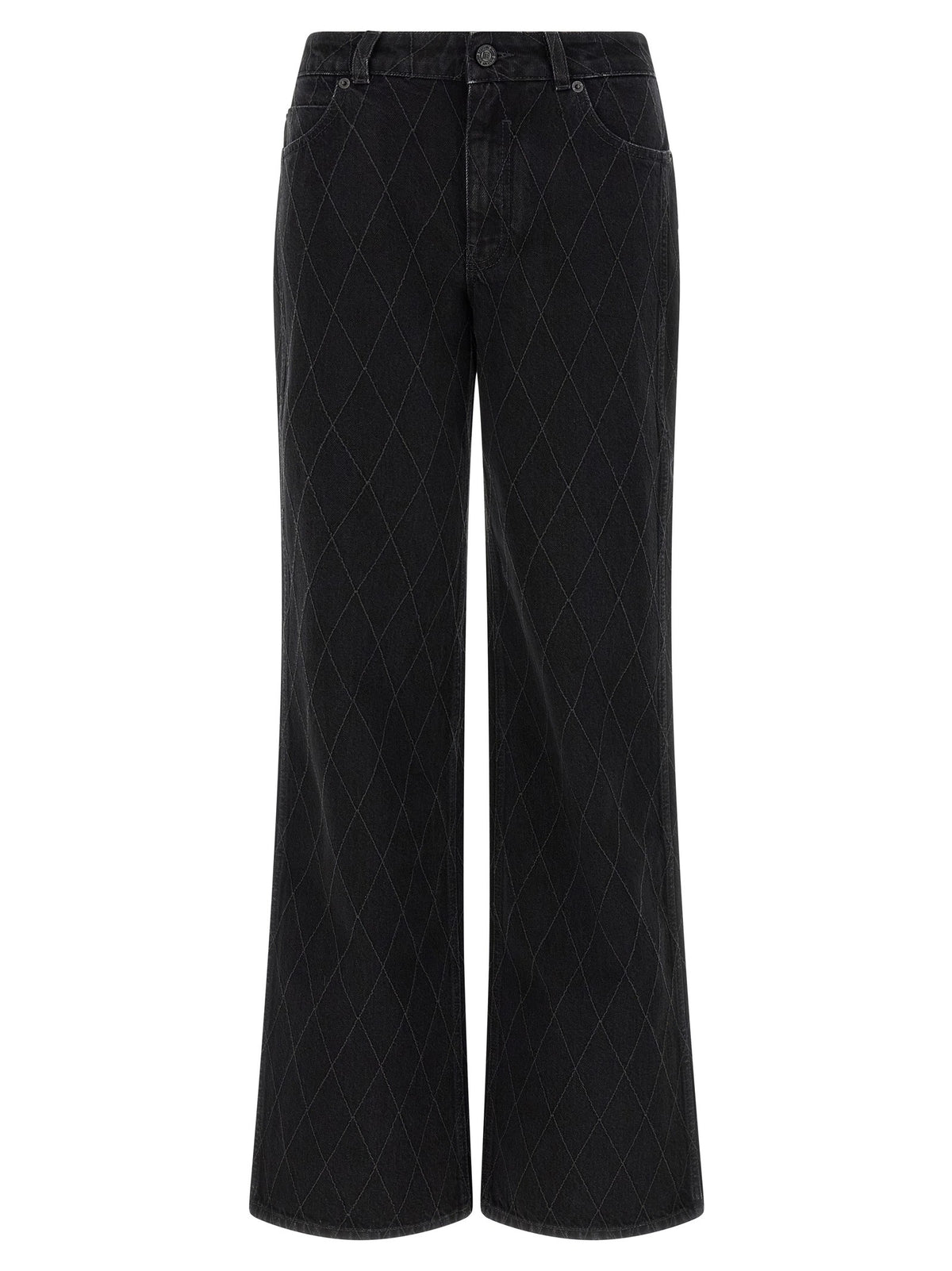 Diamond-shaped jeans