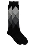Diamond-shaped socks