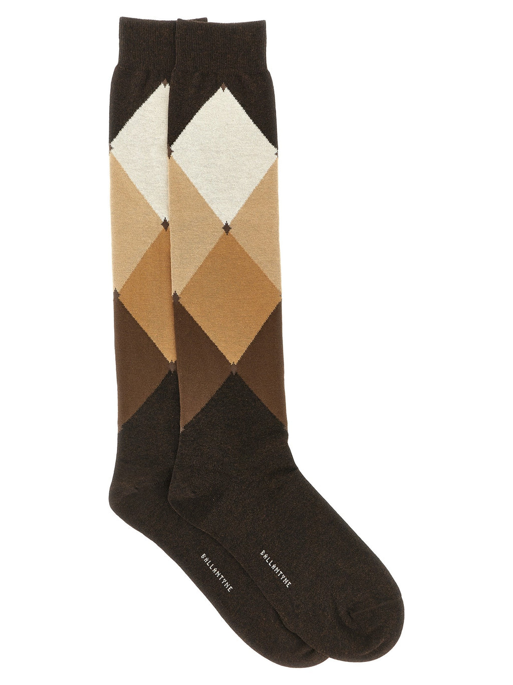 Diamond-shaped socks