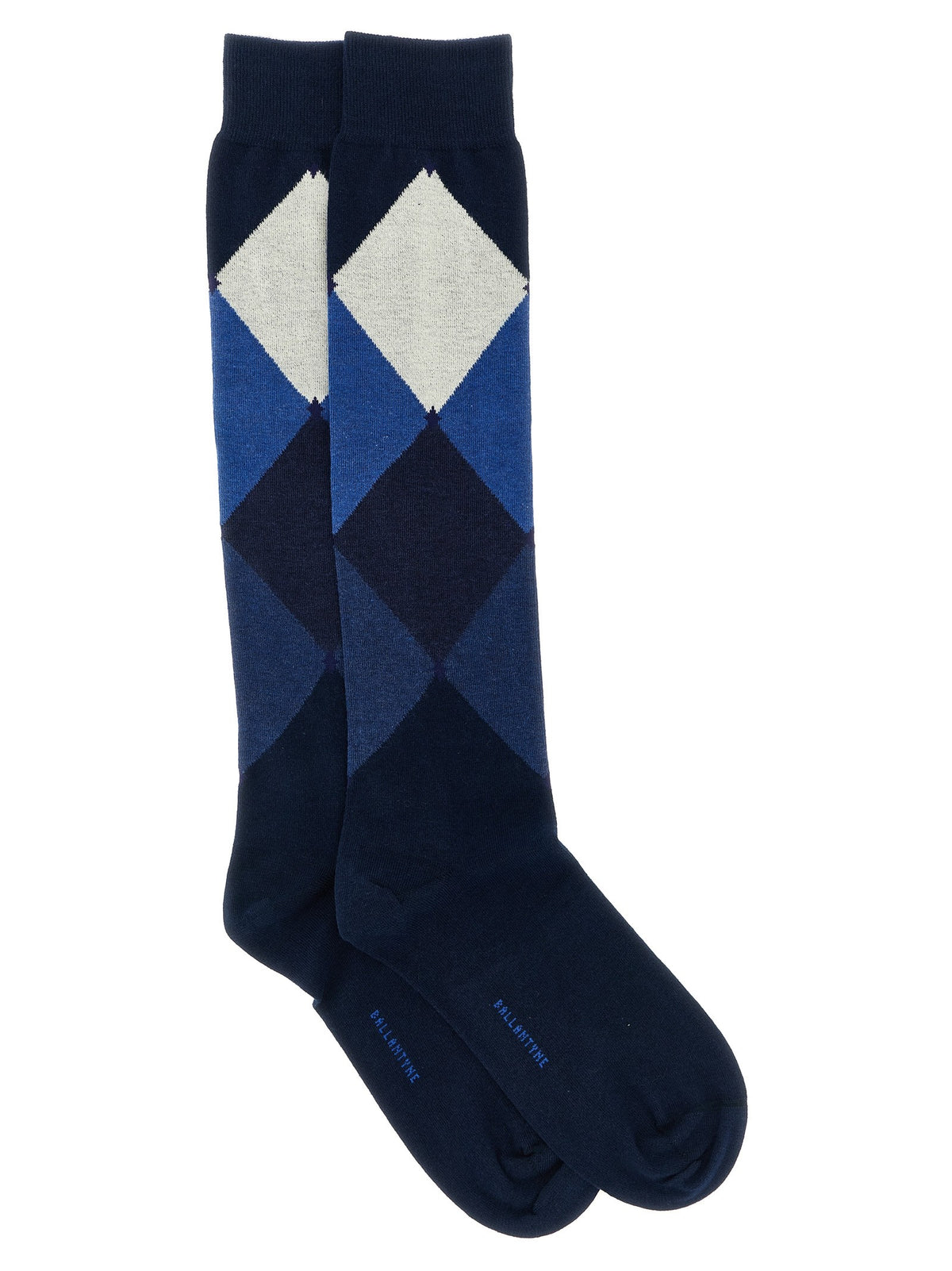 Diamond-shaped socks