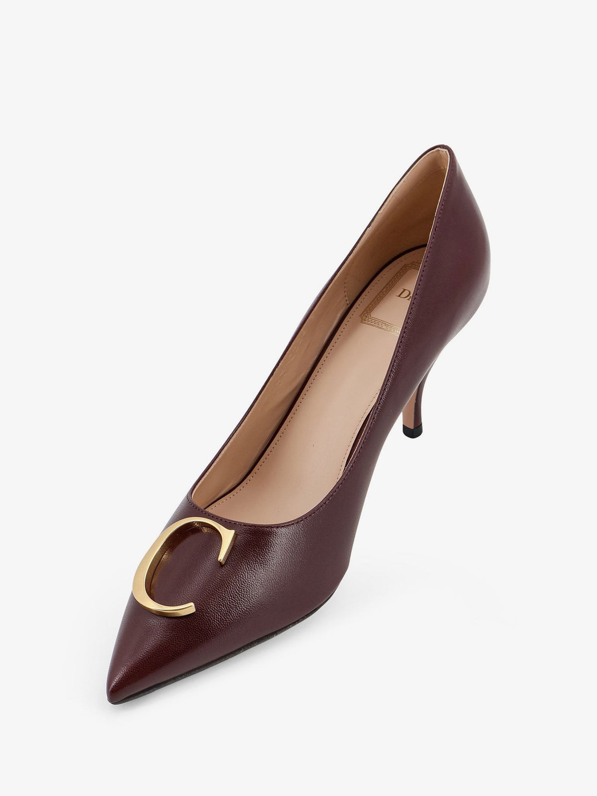Dior Initials leather pumps with metal CD initials 4
