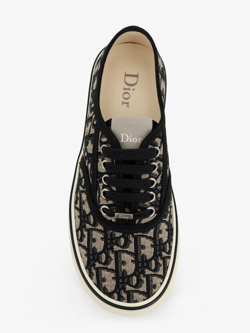 Dior Saltwind cotton sneakers with Dior Oblique embroidery 5