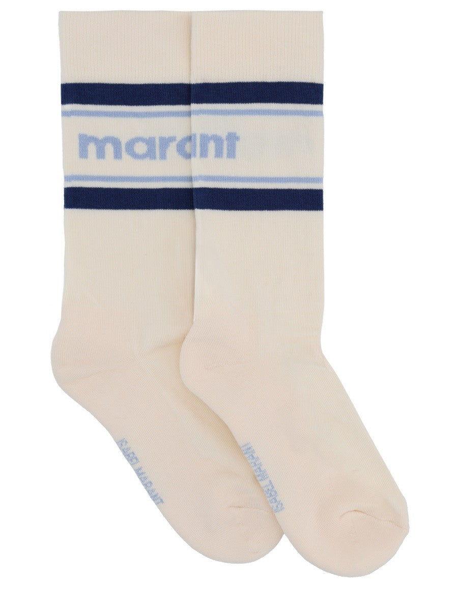 "DONA" SOCKS WITH LOGO