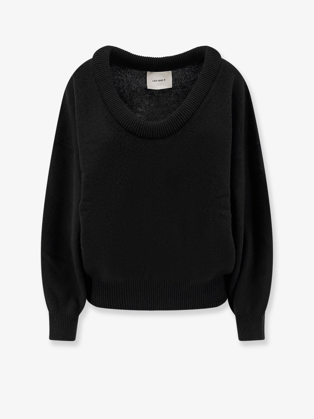 Doria sweater with wide neckline