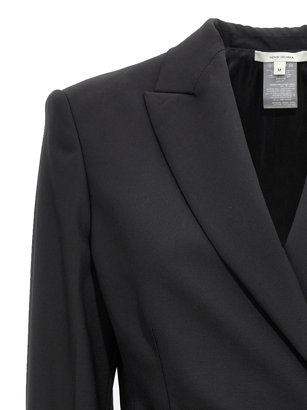 Double breast drawstring blazer jacket 3