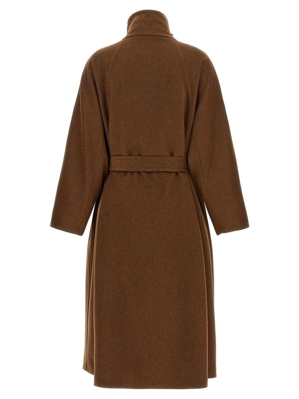 Double-breasted belted coat 2