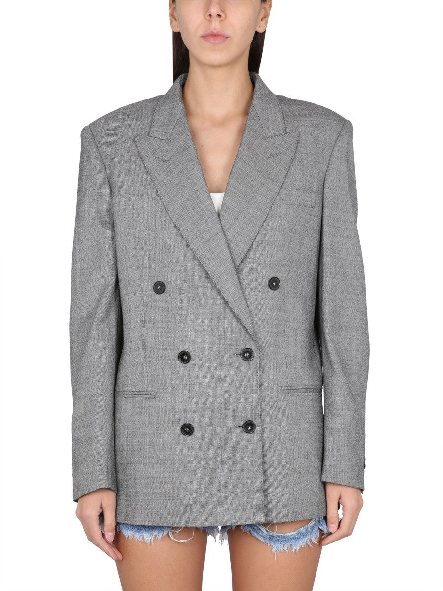 DOUBLE-BREASTED BLAZER
