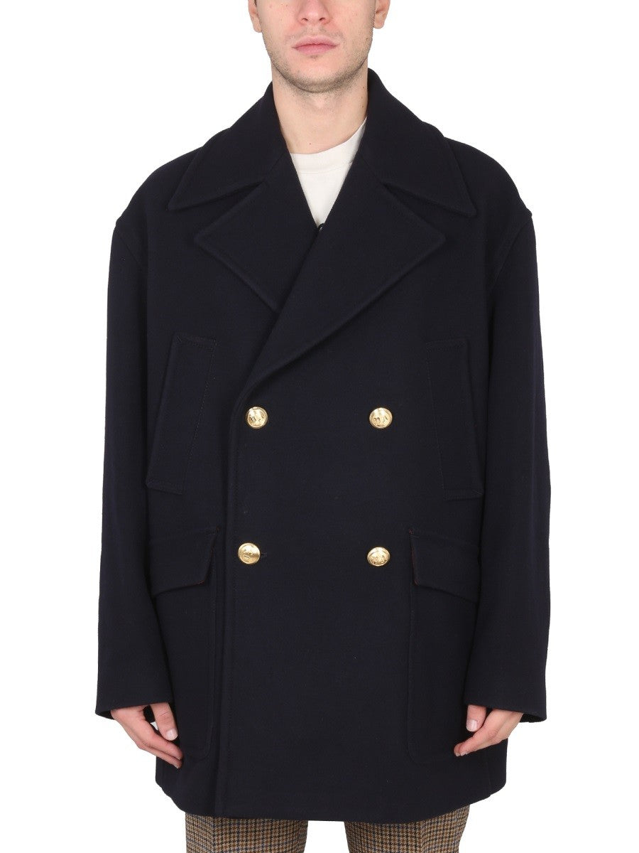 DOUBLE-BREASTED COAT