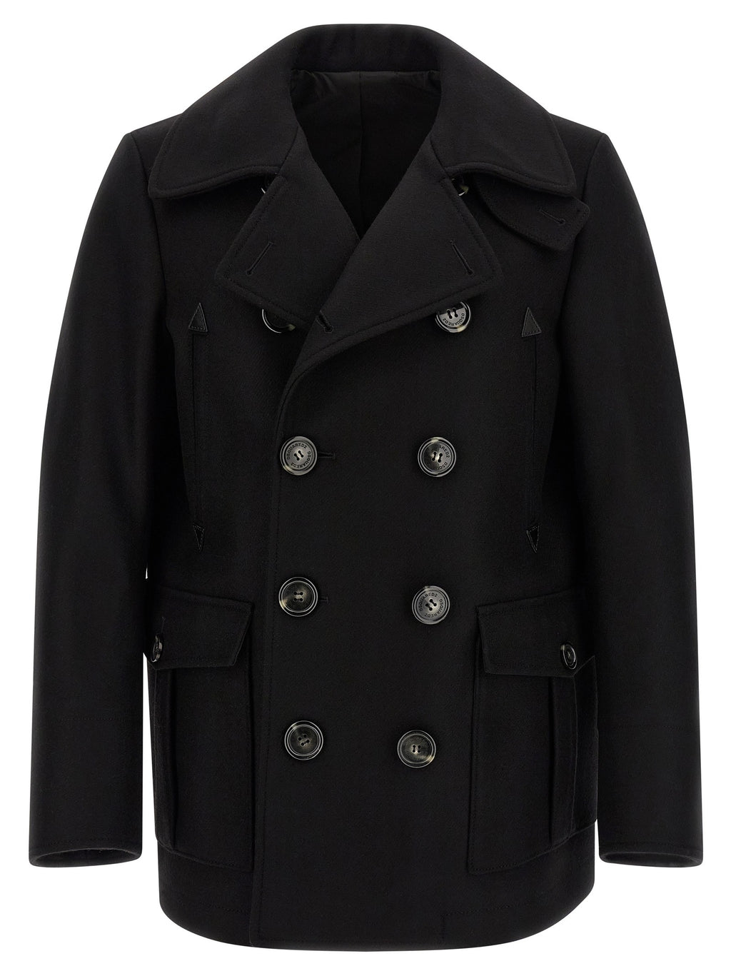 Double-breasted coat