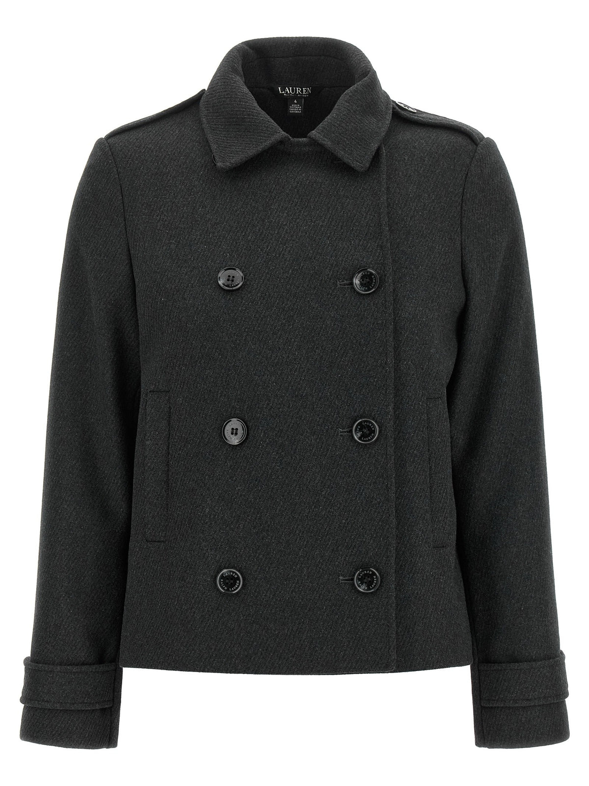 Double-breasted coat
