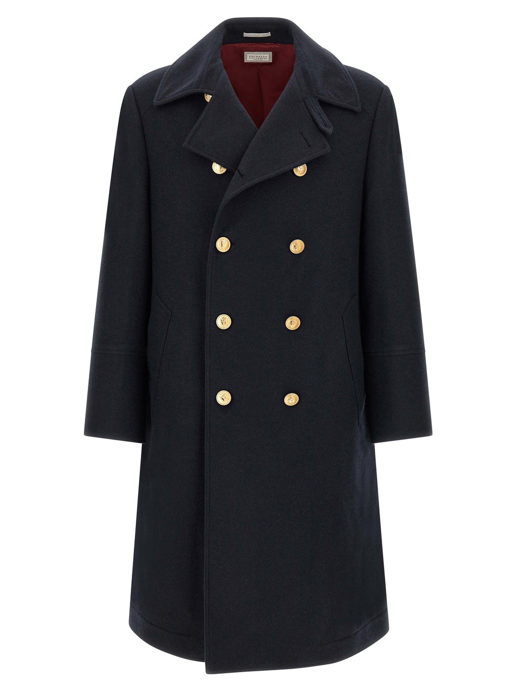 Double-breasted coat