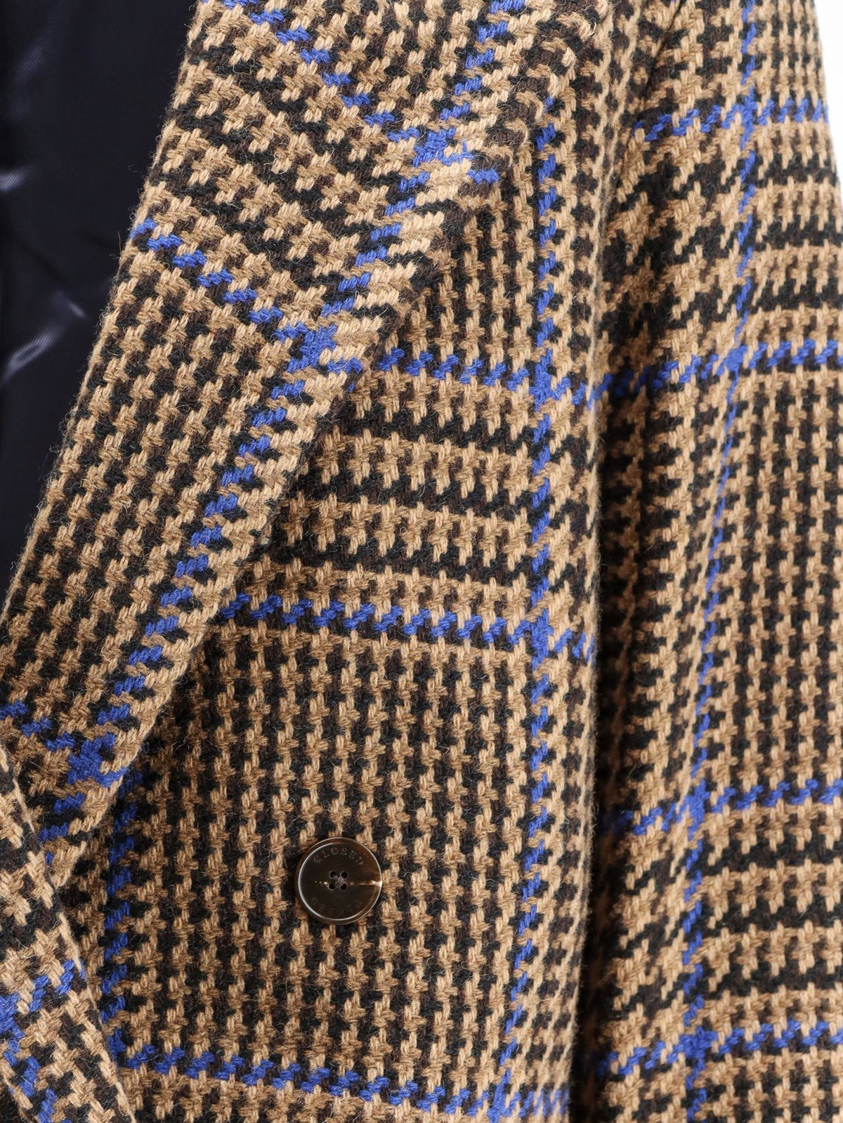 Double-breasted Prince-of-Wales coat 3