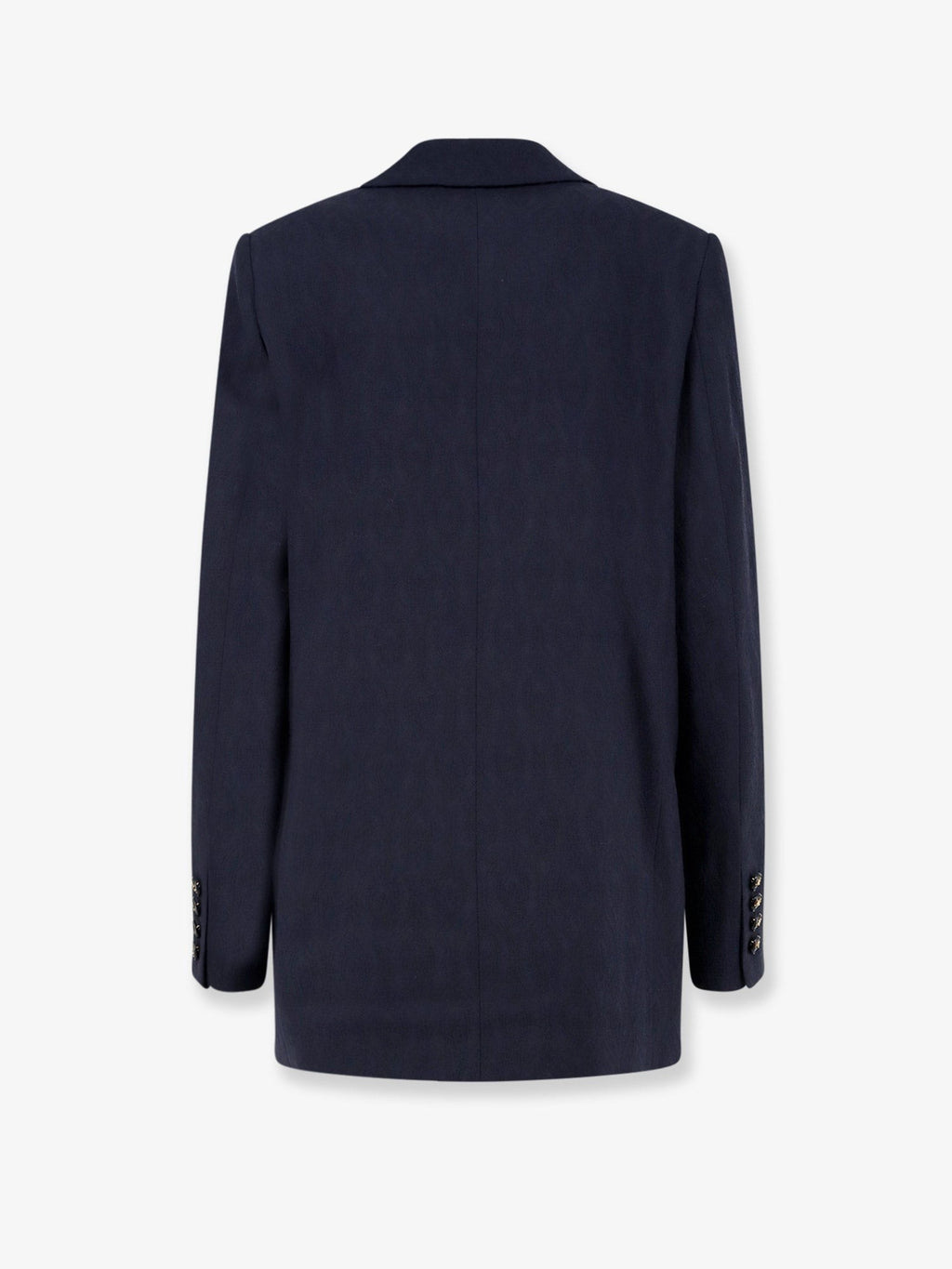 Double-breasted stretch wool blazer 2