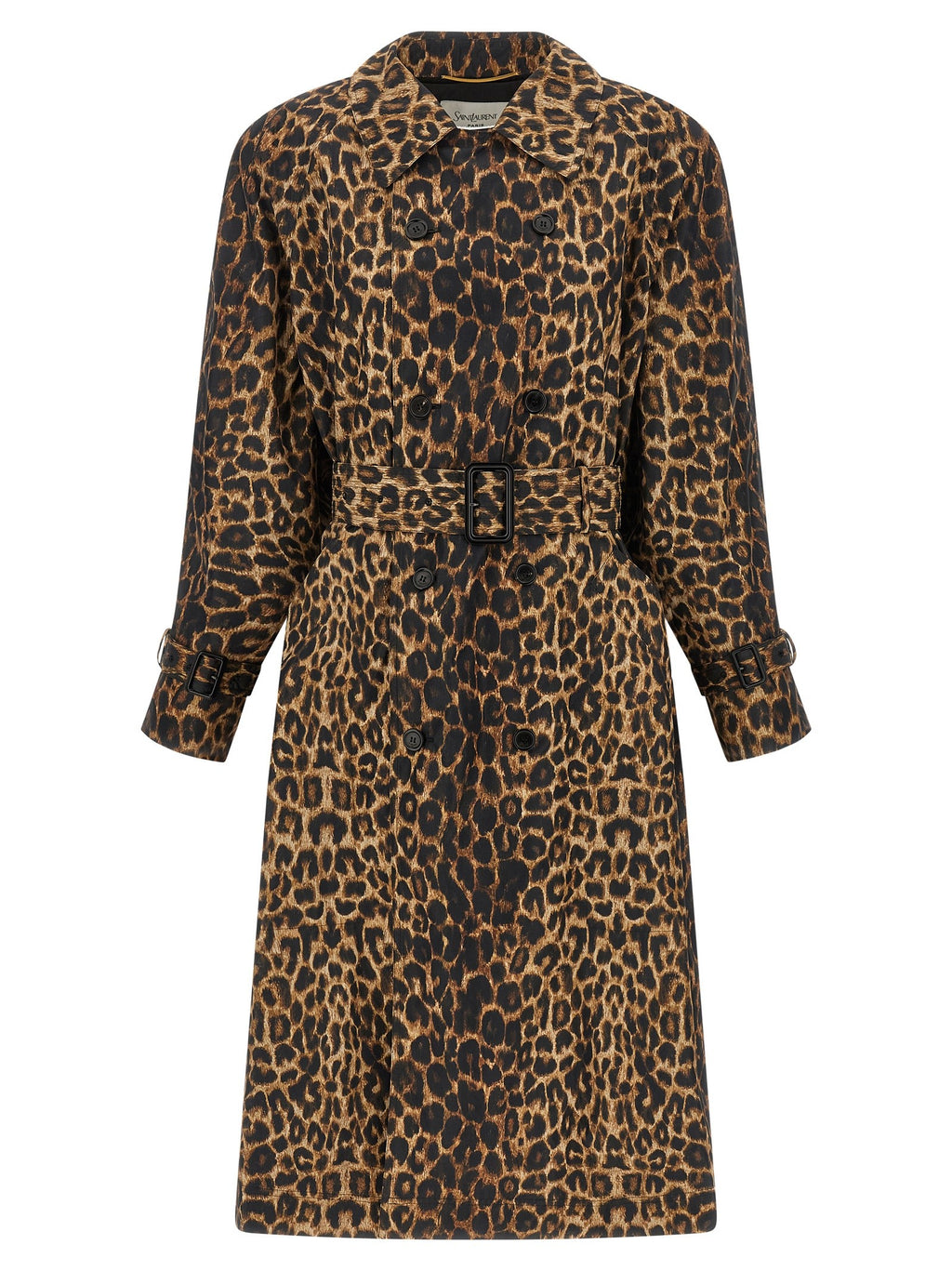 Double-breasted trench coat