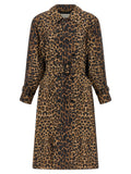 Double-breasted trench coat