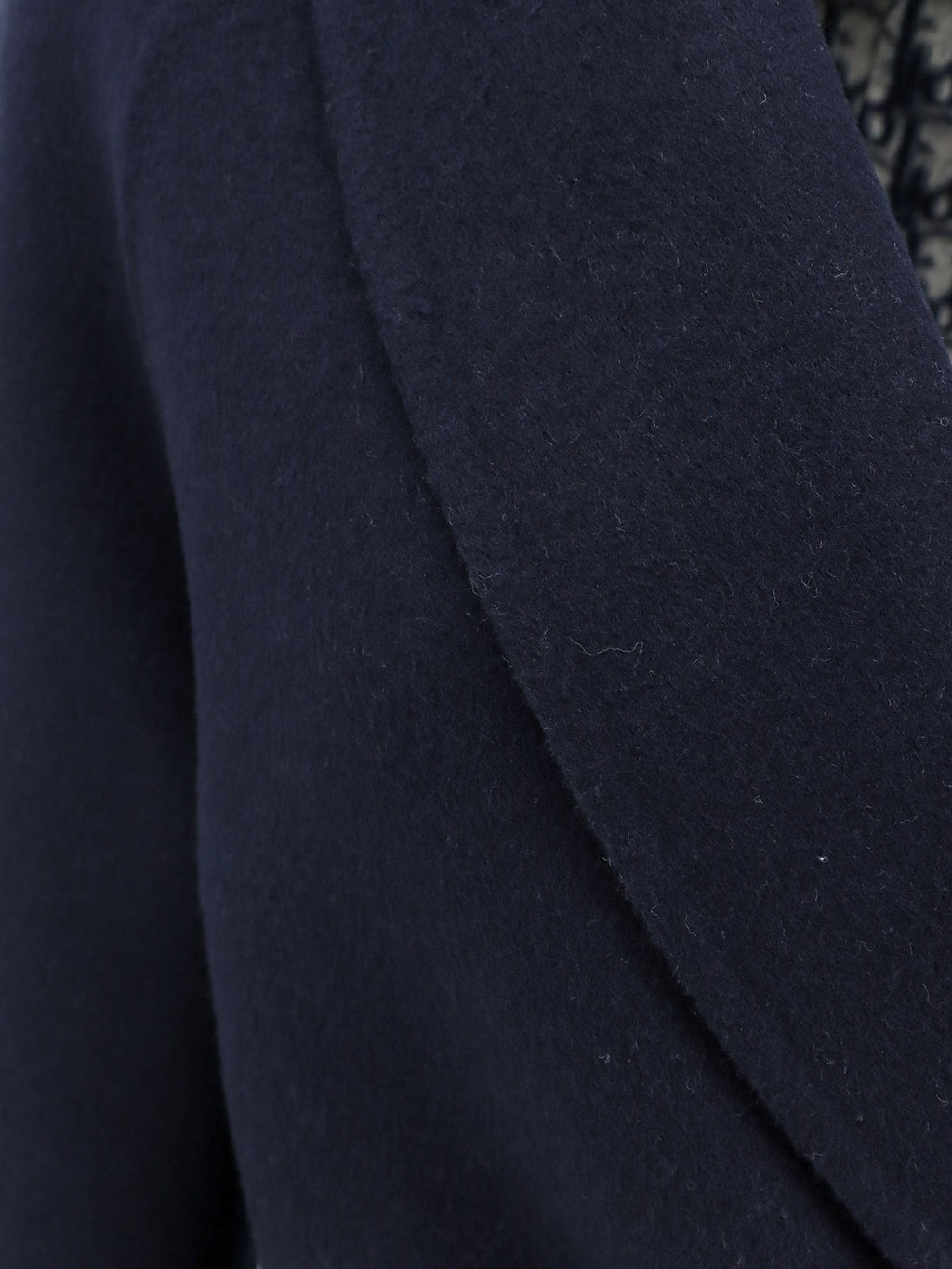 Double-breasted virgin wool and silk caban 3
