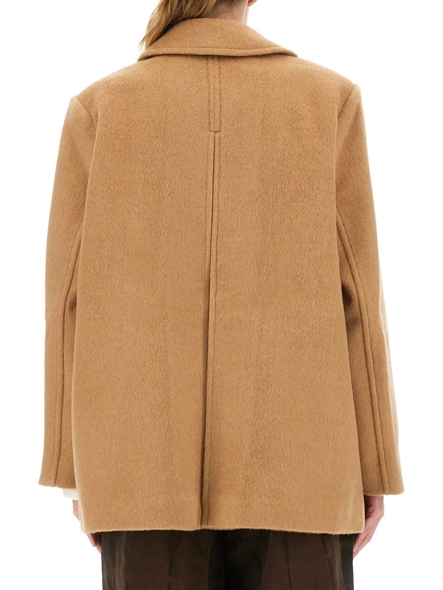 DOUBLE-BREASTED WOOL BLAZER 3
