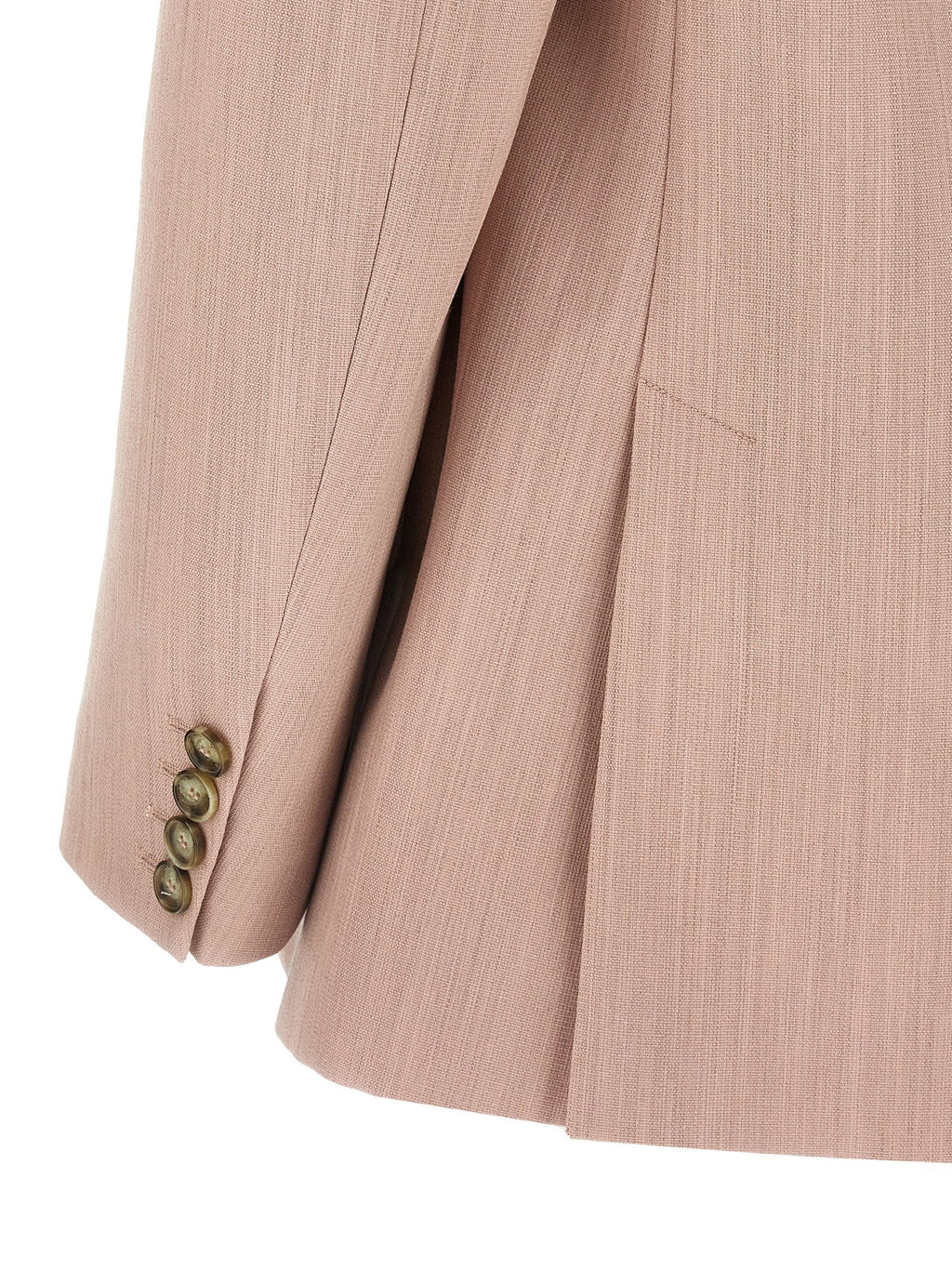 Double-breasted wool blazer 4