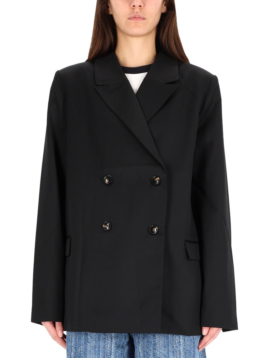 DOUBLE-BREASTED WOOL JACKET