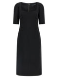 Double crêpe dress