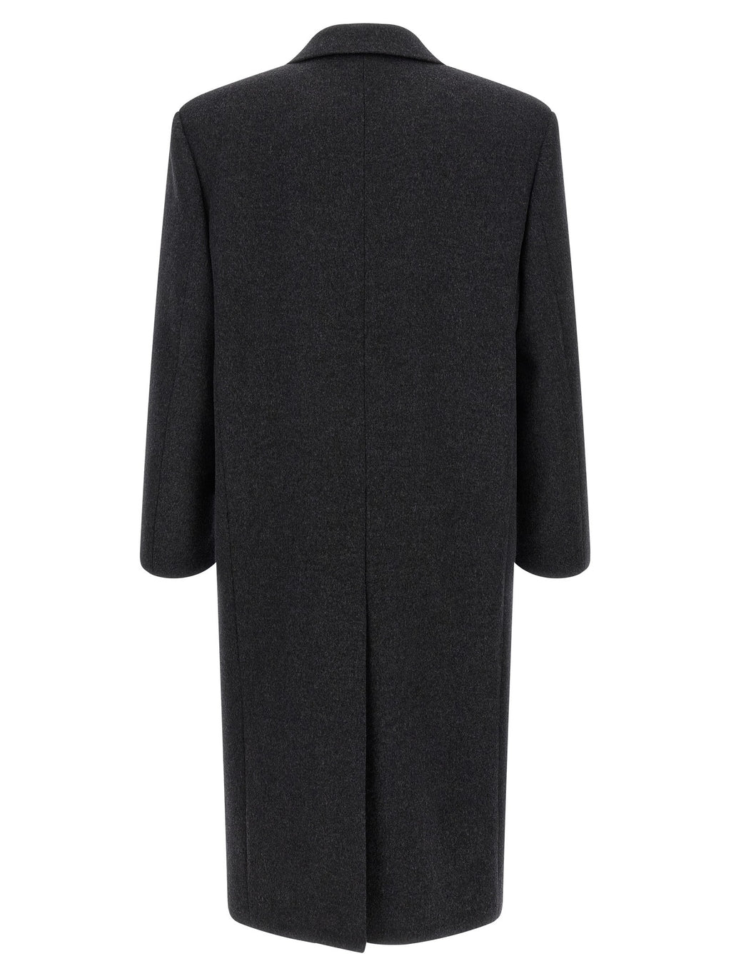 Double-face combed wool coat 2