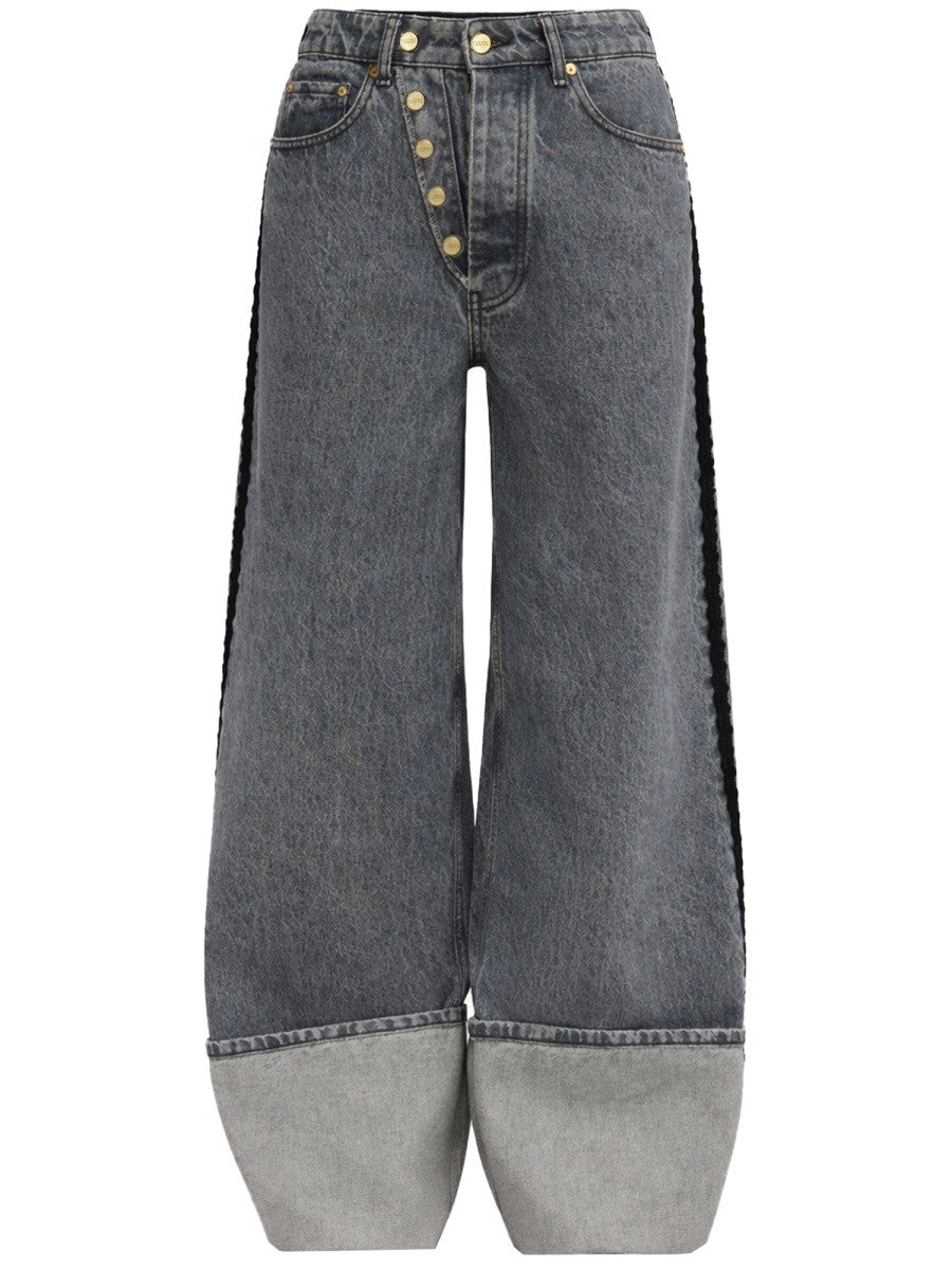 "DOUBLE FLY" JEANS