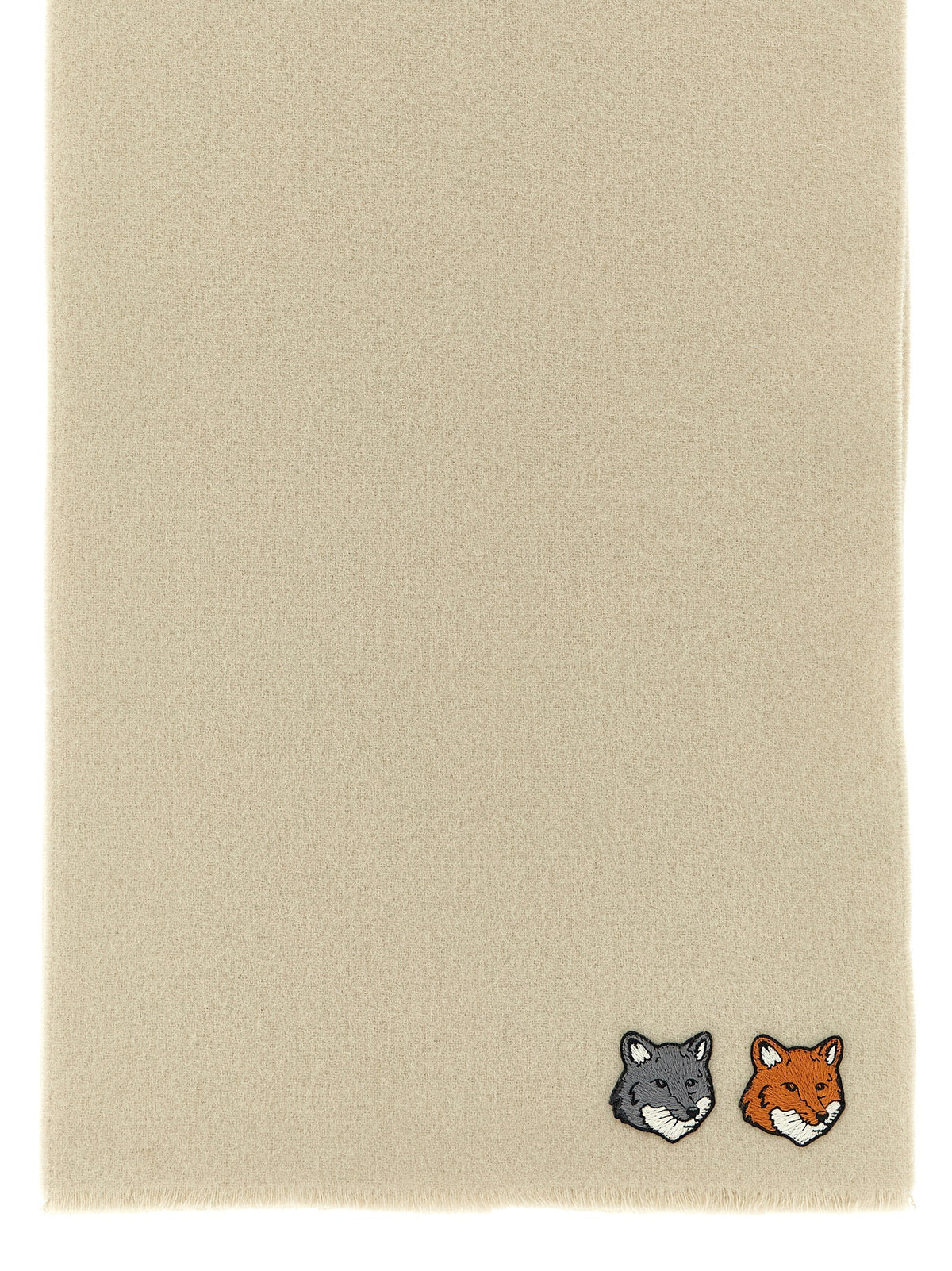 'Double Fox Head' scarf 2