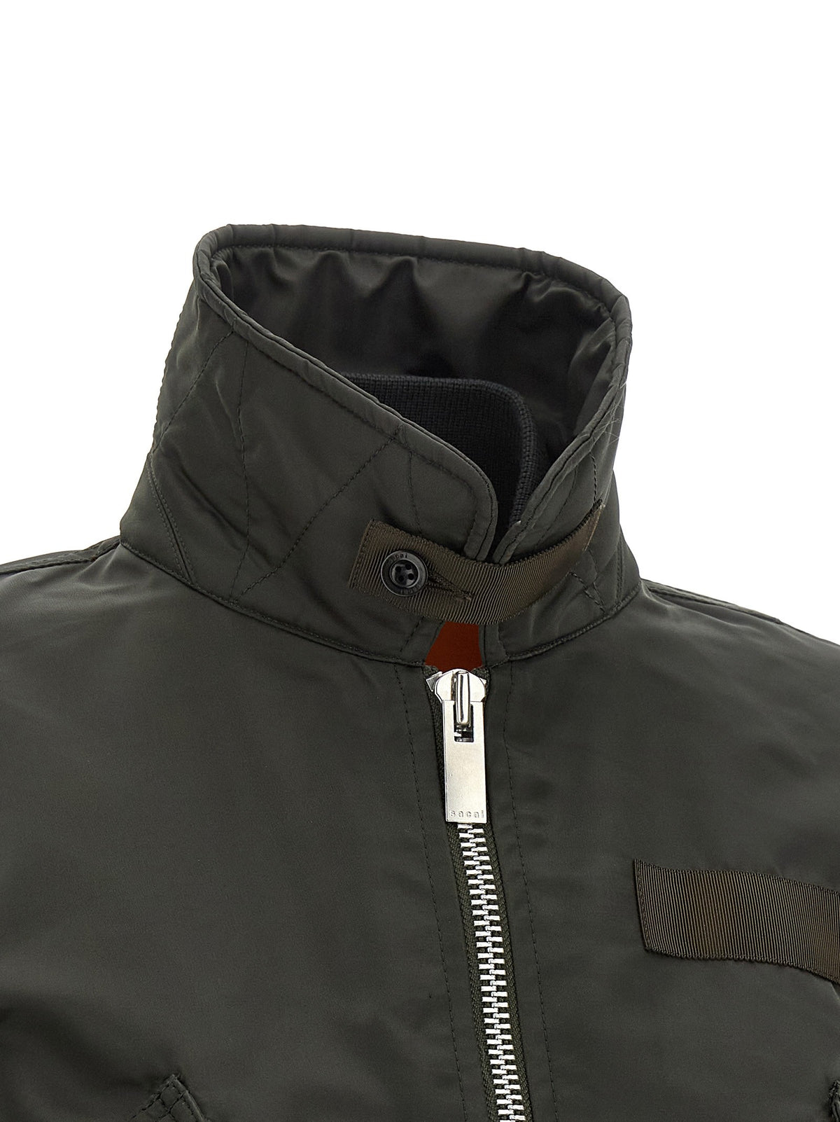 Cropped nylon jacket 6