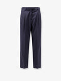 Double Pleat wool trousers