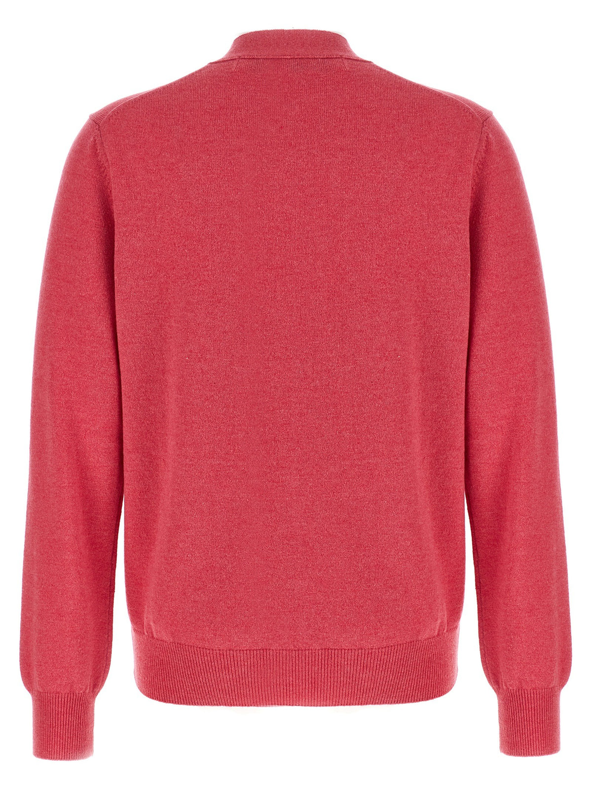 'Double Red Emblem' cardigan 2