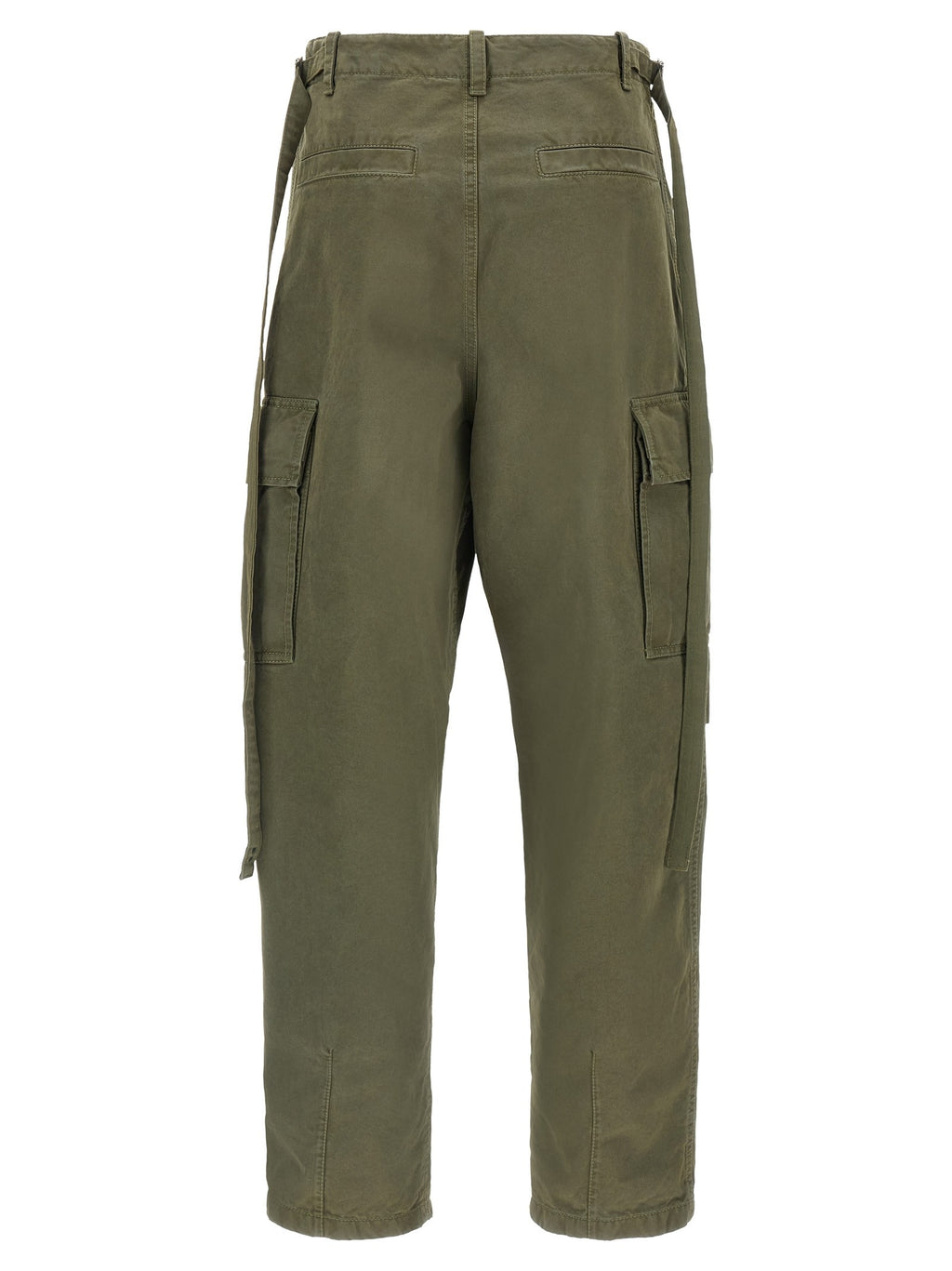 Double stitch embroidery pants 2