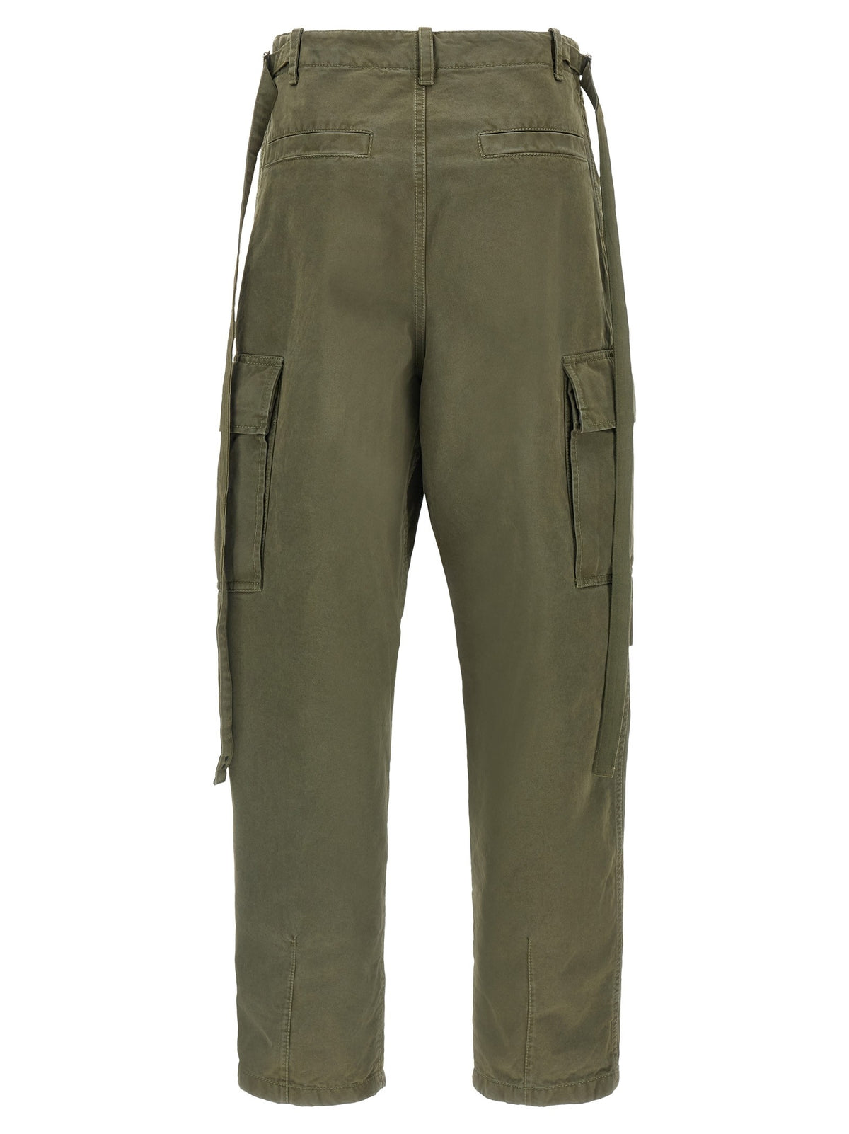 Double stitch embroidery pants 2