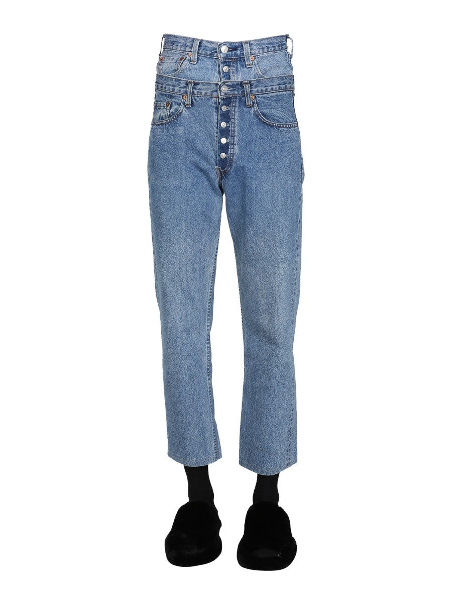 DOUBLE WAIST JEANS 4
