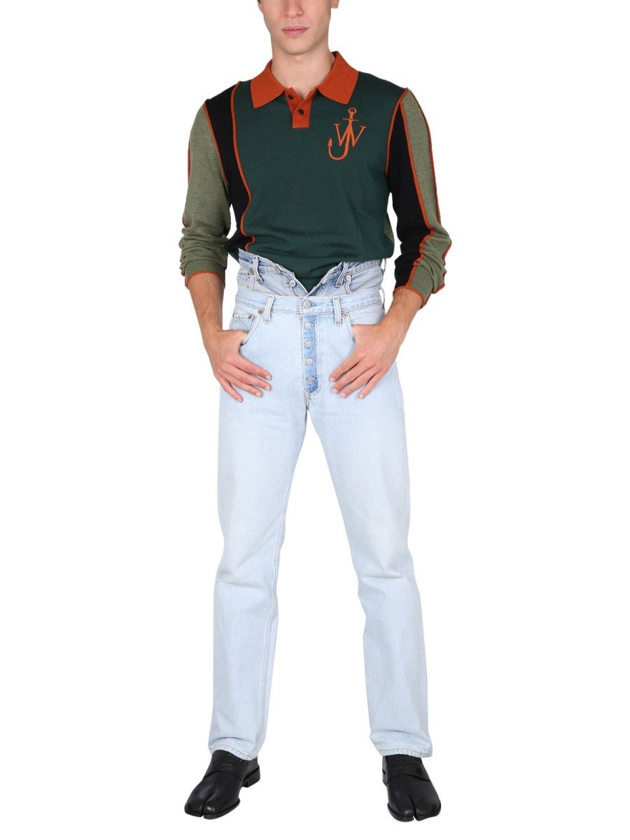DOUBLE WAISTED JEANS 8