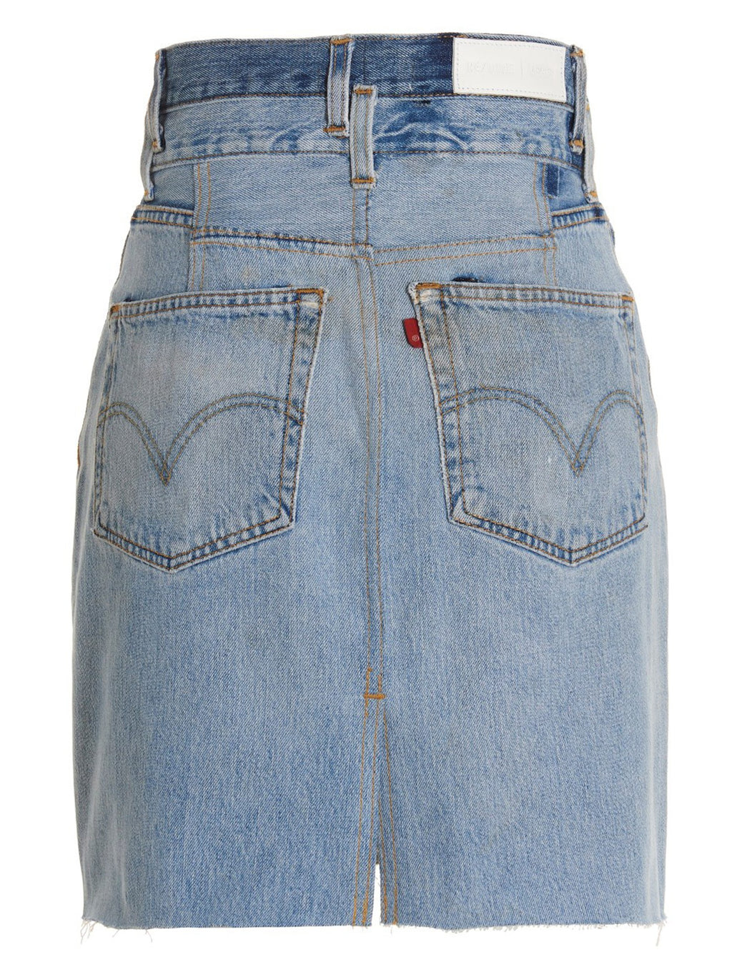 'Double Waisted Pencil' Re Done x Levi's skirt 4