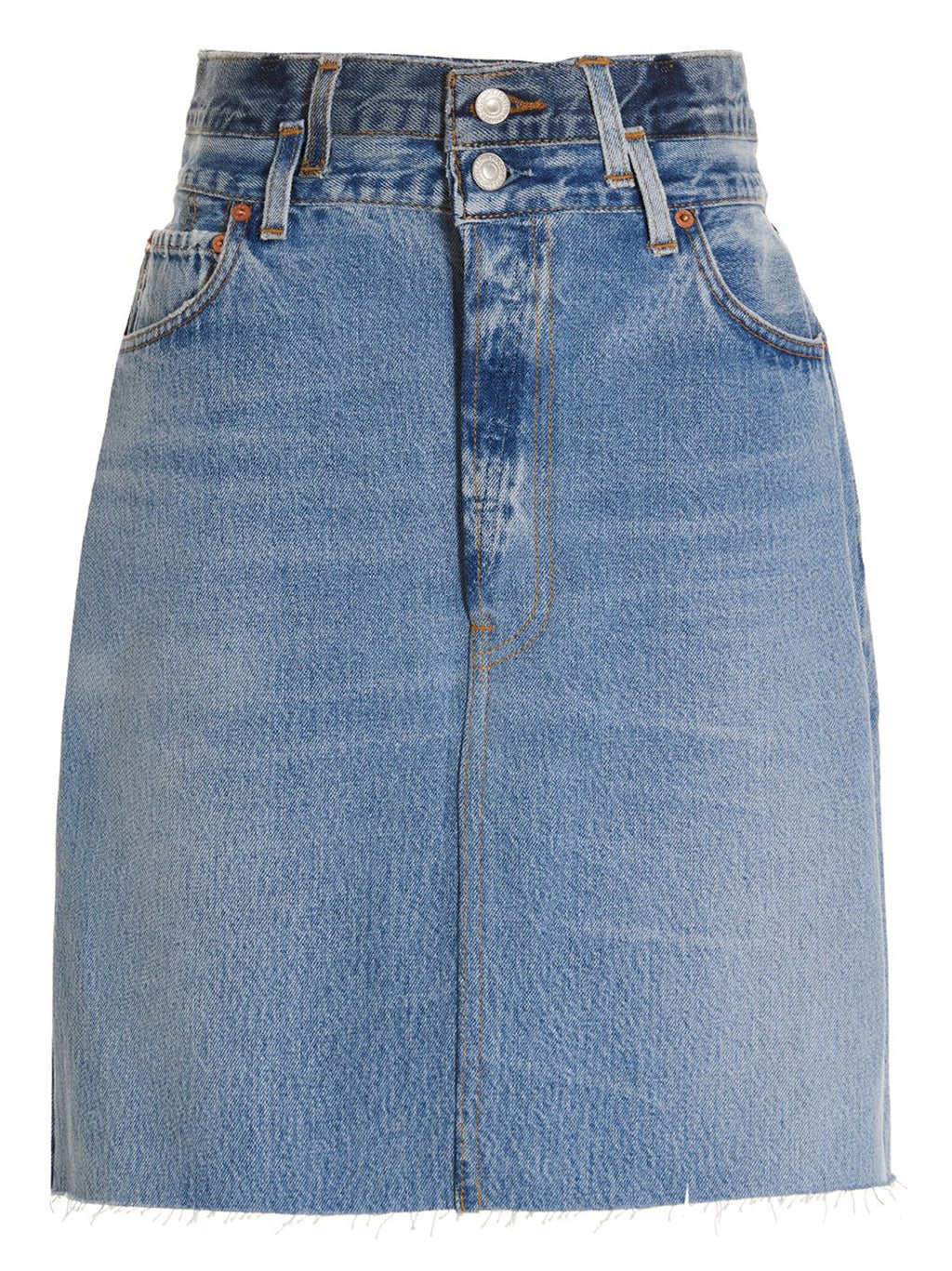 'Double Waisted Pencil' Re Done x Levi's skirt 11