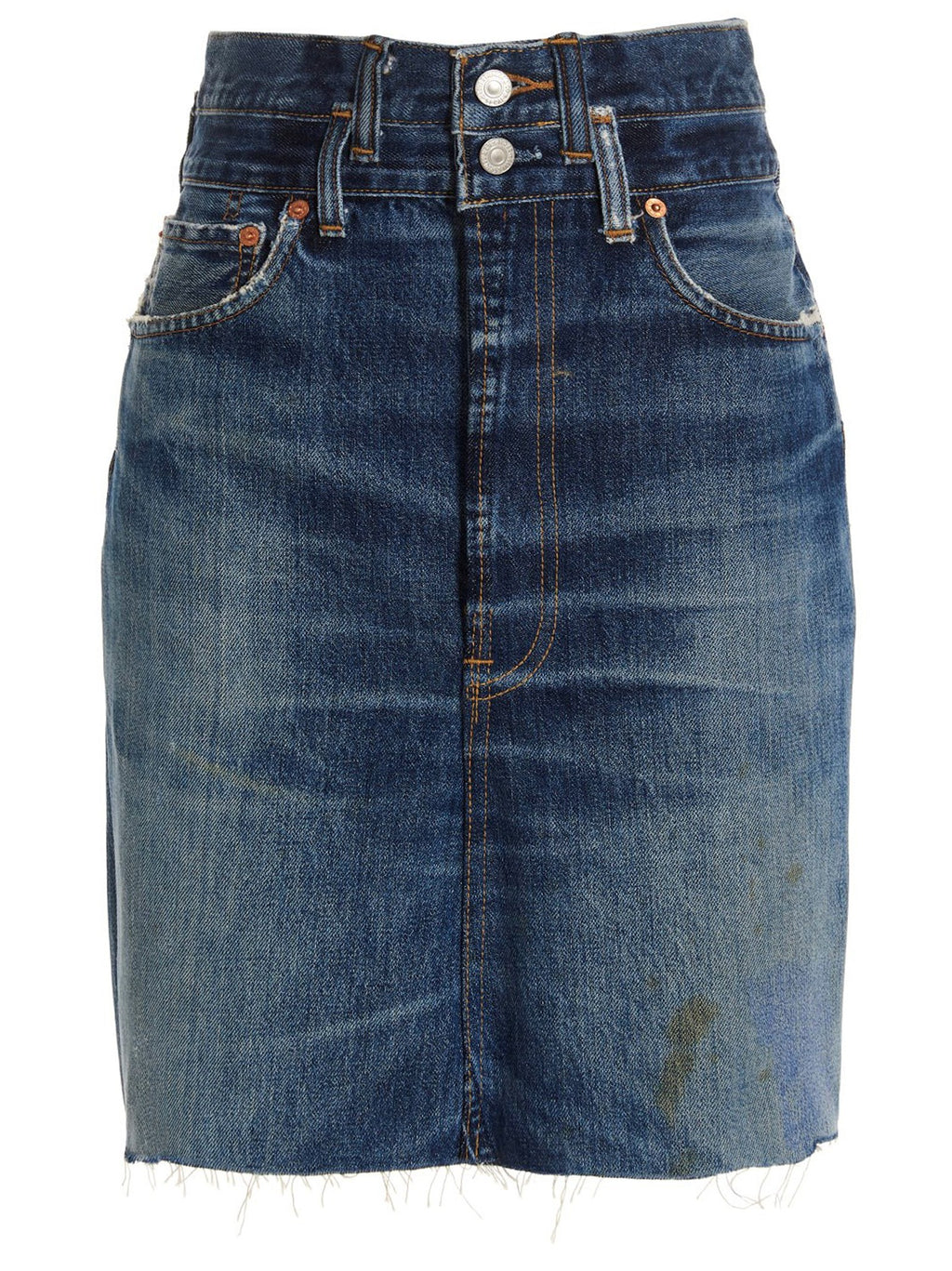 'Double Waisted Pencil' Re Done x Levi's skirt 5