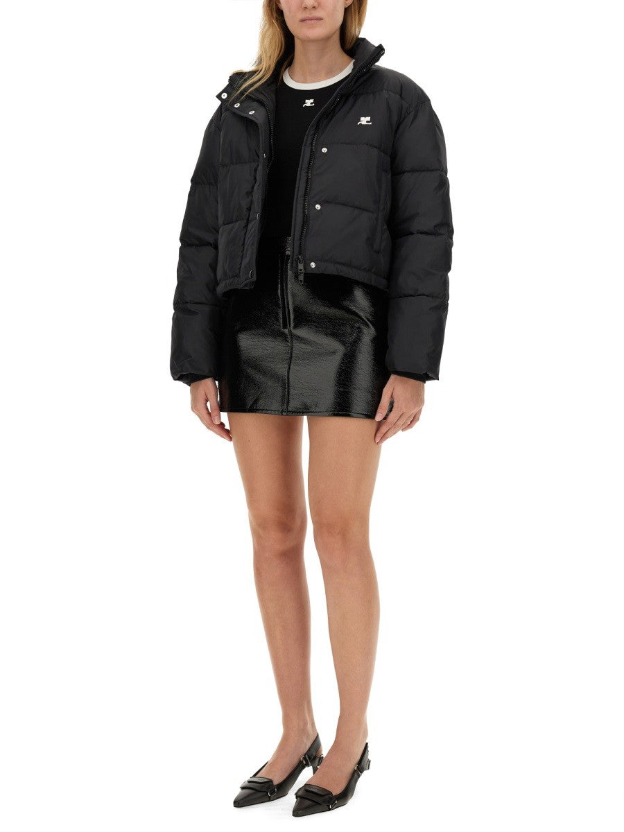 DOWN JACKET WITH LOGO 2