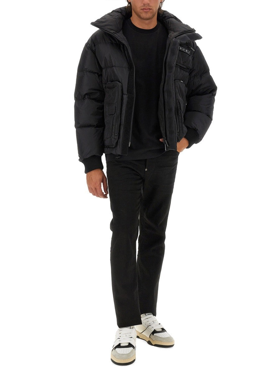 DOWN JACKET WITH LOGO 2